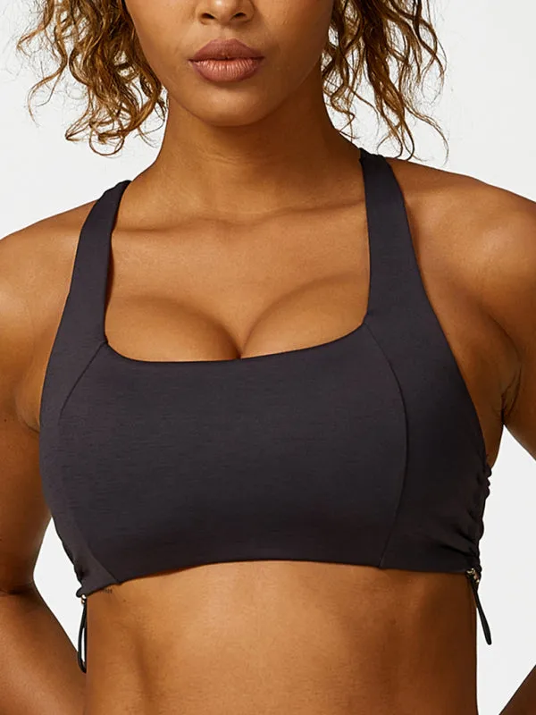 TEEK - Drawstring Yoga Breathable Bra