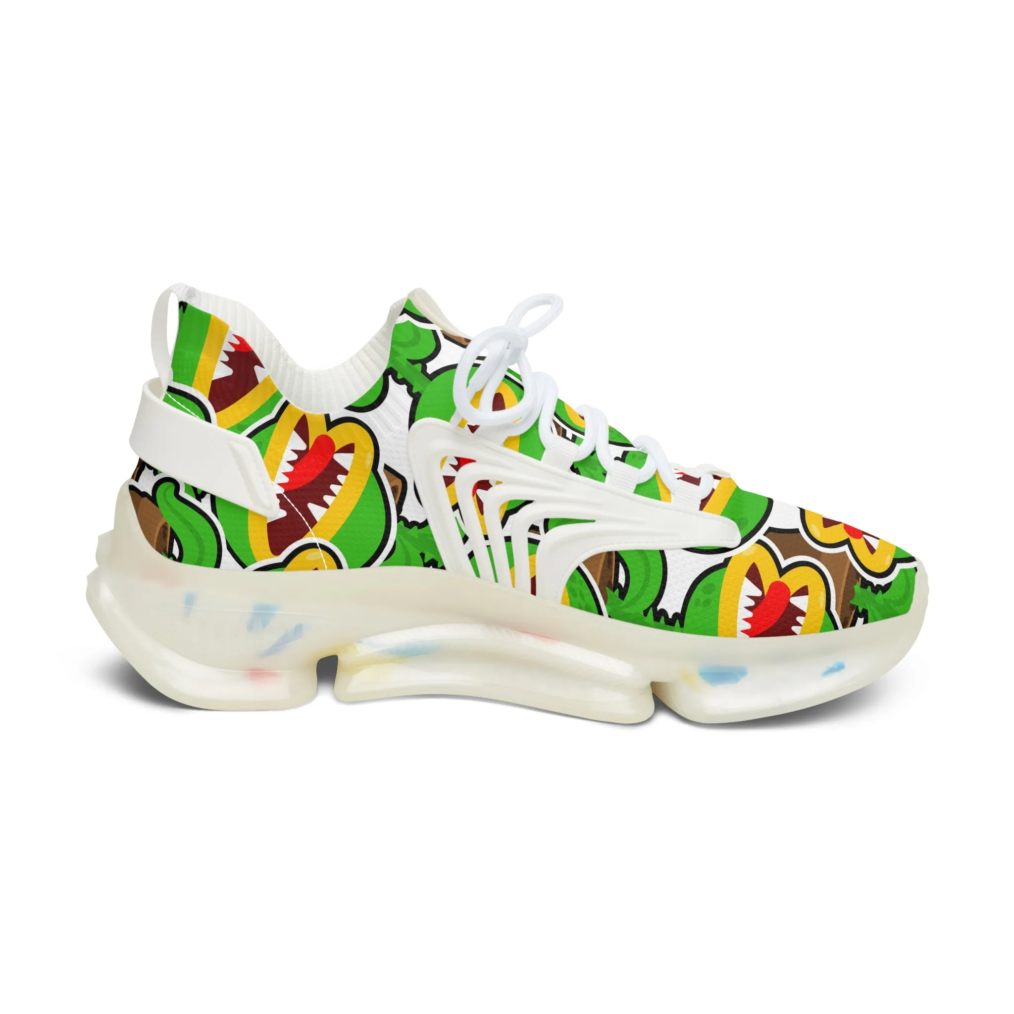 Venus Flytrap Women's Mesh Sneakers