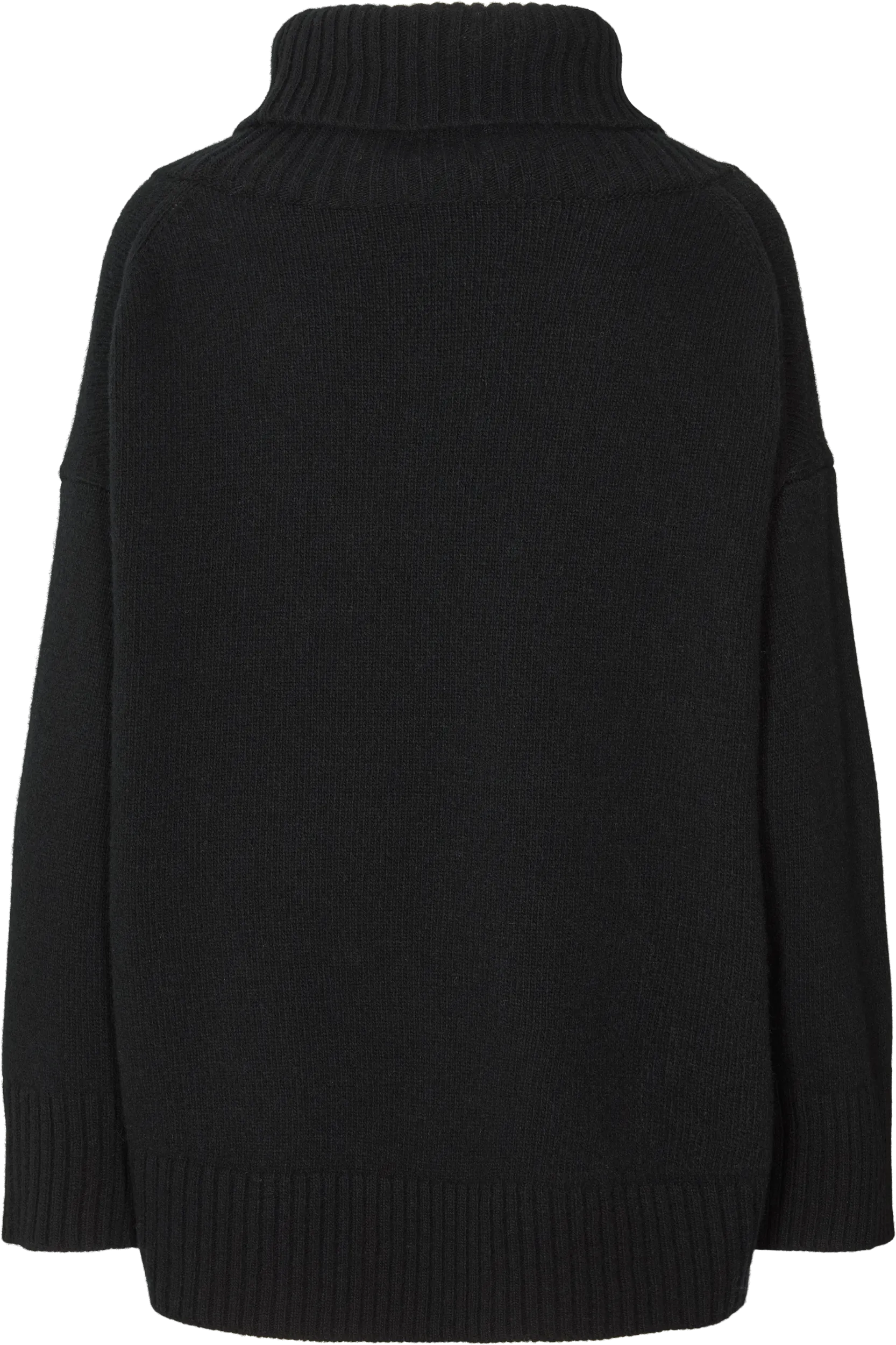 Vita Lambswool Jumper - Black