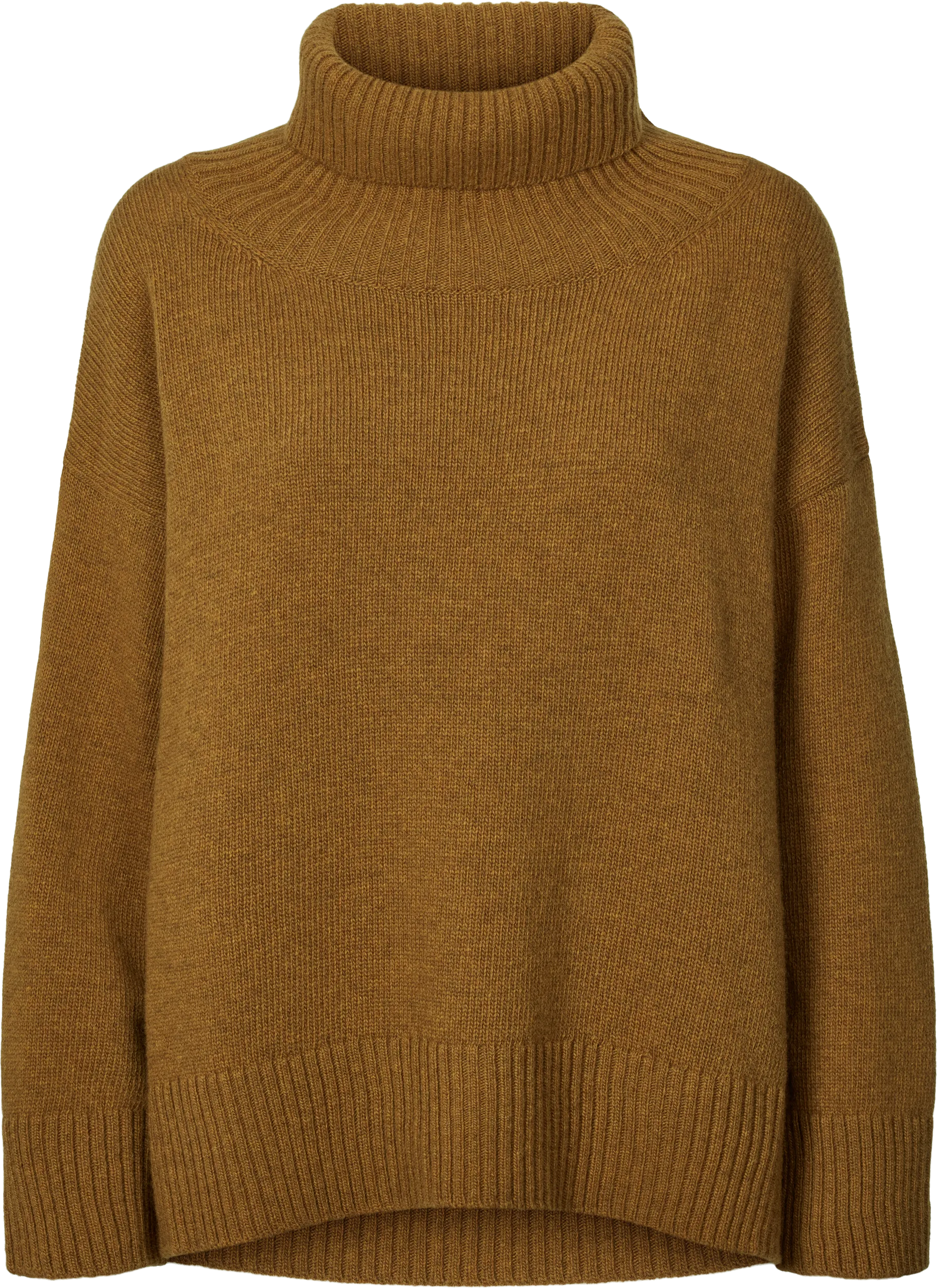 Vita Lambswool Jumper - Dried Tobacco