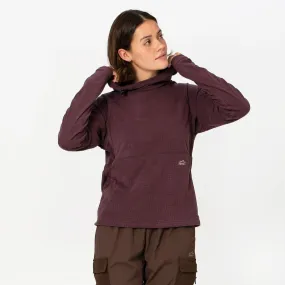 Womens Air-Grid Fleece Berry