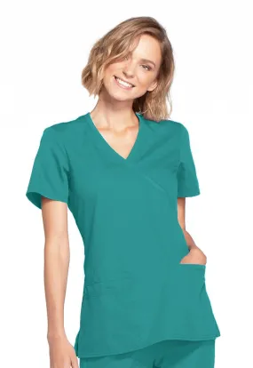 WW Originals Mock Wrap Womens Scrub Top WW650