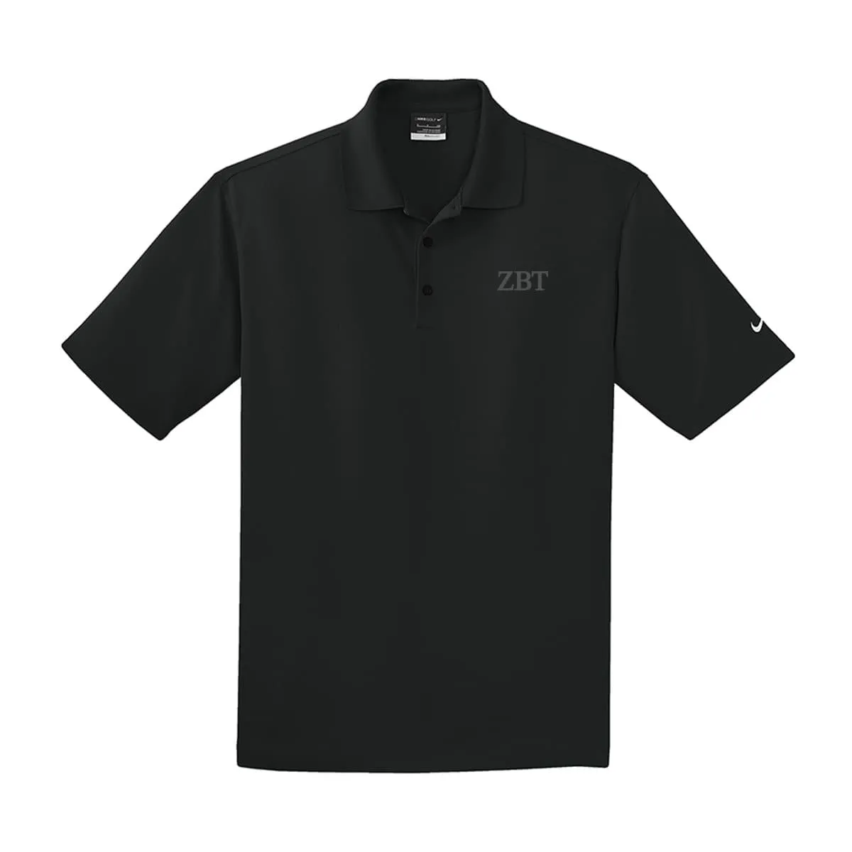 ZBT Black Nike Performance Polo